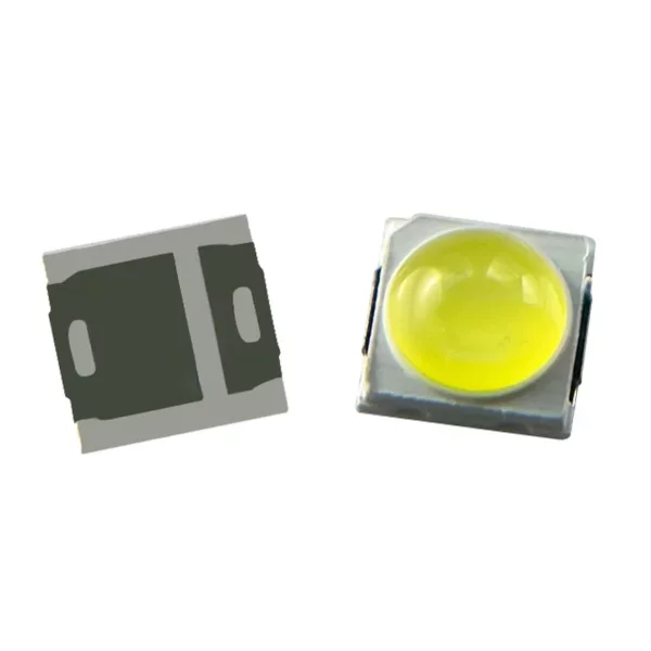 3030 3v1w white led with lens