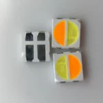 3030 white with amber led diode